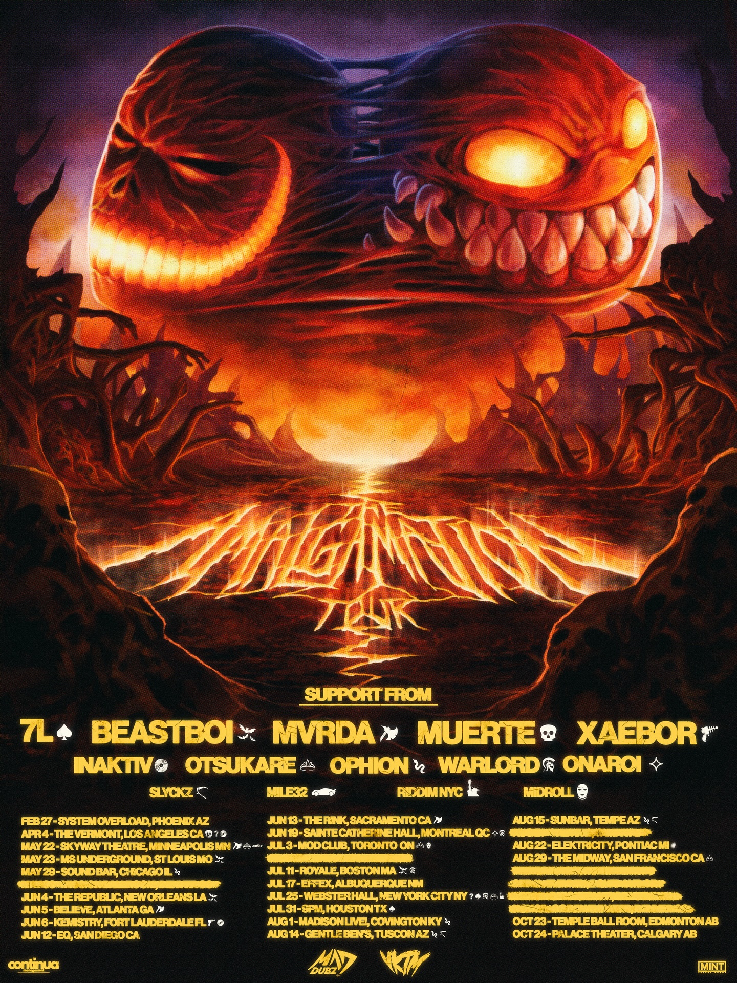 VKTM The Amalgamation Tour Poster 2026